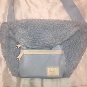 NWT Winter Herschel Supply Co. Baby Blue FannyPack